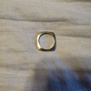 Silver Square Ring SZ 11